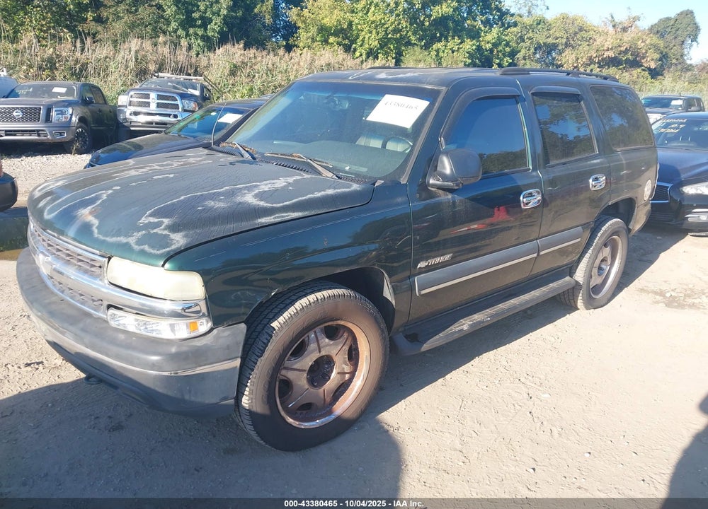 2003 CHEVROLET TAHOE LS VIN: 1GNEK13V13J302206