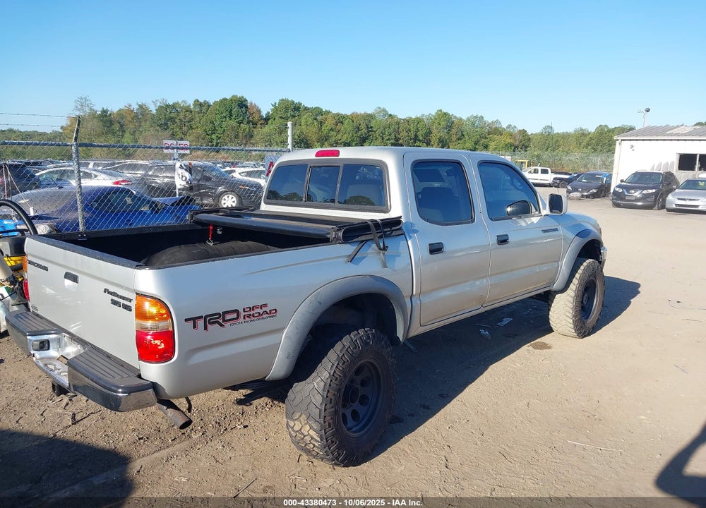 2003 TOYOTA TACOMA VIN: 5TEGN92N63Z303673