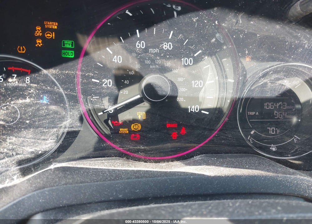 2018 HONDA HR-V EX VIN: 3CZRU6H58JG712889