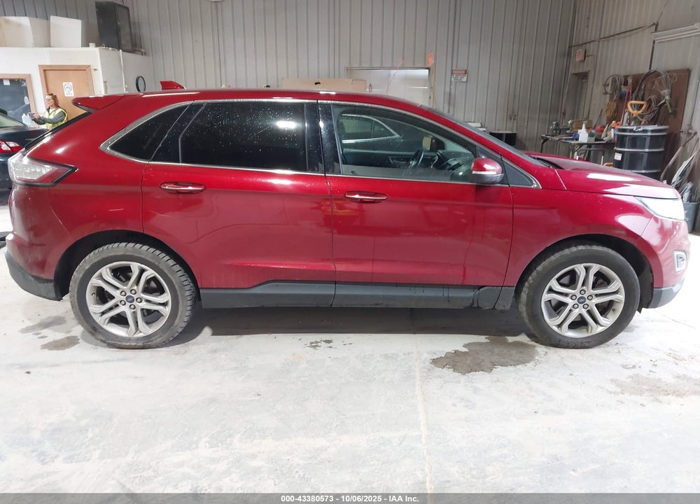 2018 FORD EDGE TITANIUM VIN: 2FMPK4K9XJBC23735