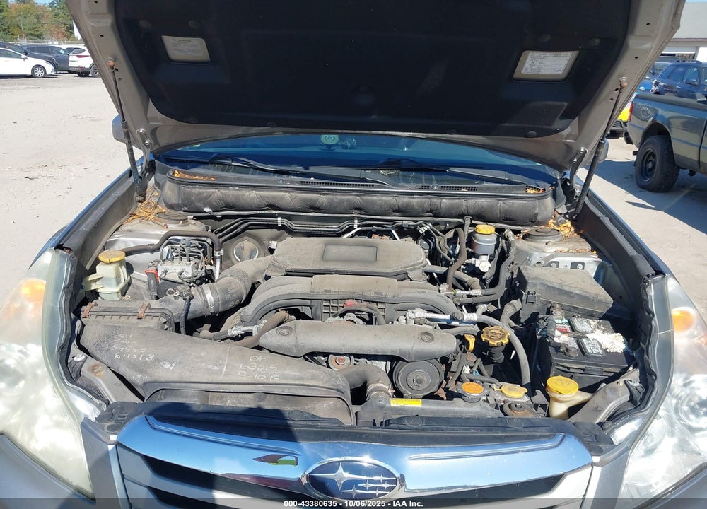 2011 SUBARU OUTBACK VIN: 4S4BRBKC3B3326583