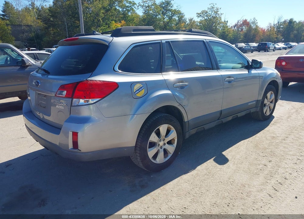 2011 SUBARU OUTBACK VIN: 4S4BRBKC3B3326583