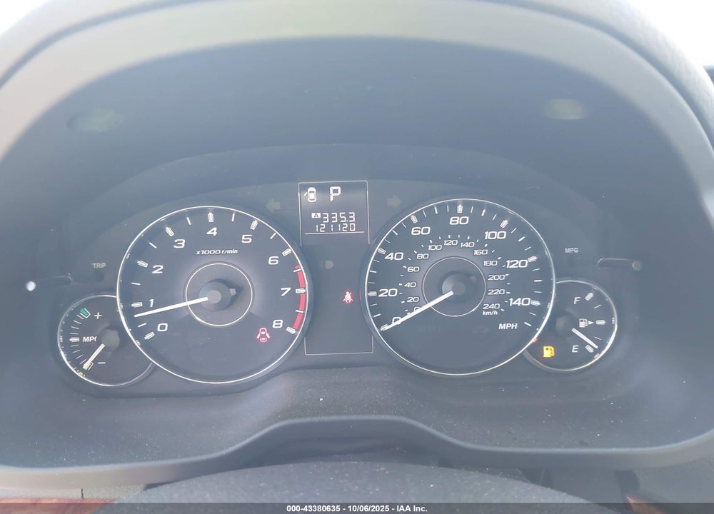 2011 SUBARU OUTBACK VIN: 4S4BRBKC3B3326583