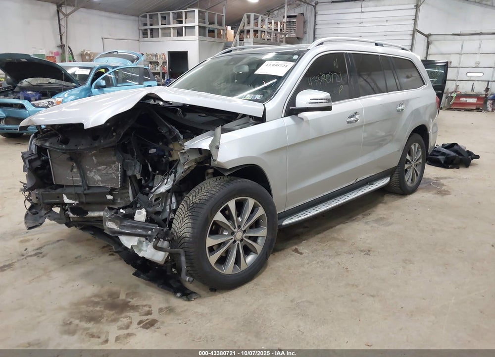 2016 MERCEDES-BENZ GL 450 4MATIC VIN: 4JGDF6EE6GA707207