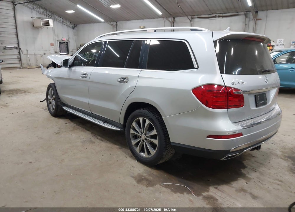 2016 MERCEDES-BENZ GL 450 4MATIC VIN: 4JGDF6EE6GA707207