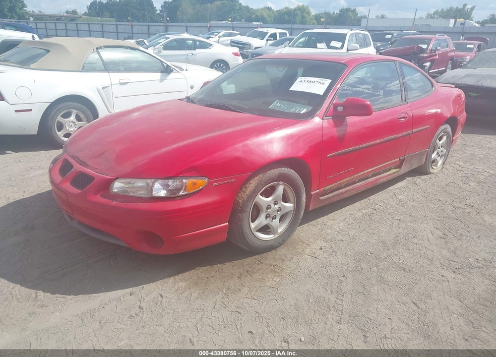 1998 PONTIAC GRAND PRIX GT VIN: 1G2WP12K8WF277631