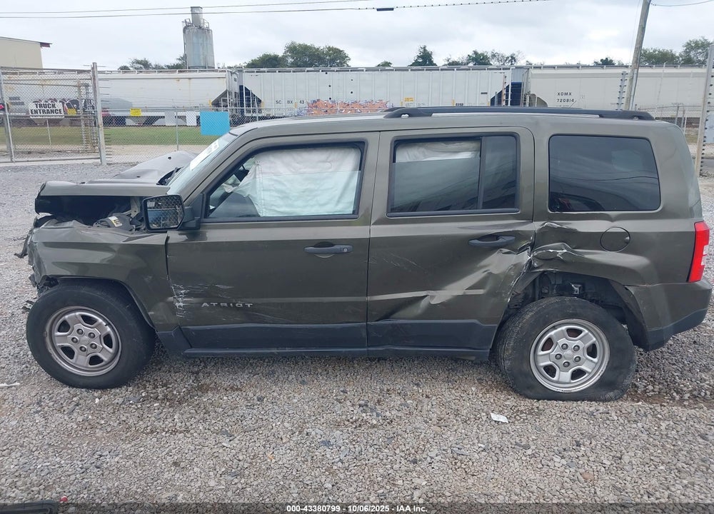 2016 JEEP PATRIOT VIN: 1C4NJPBA9GD589490