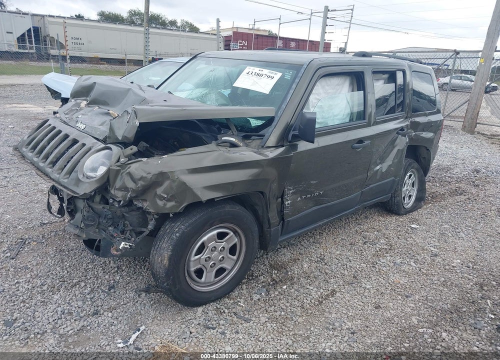 2016 JEEP PATRIOT VIN: 1C4NJPBA9GD589490