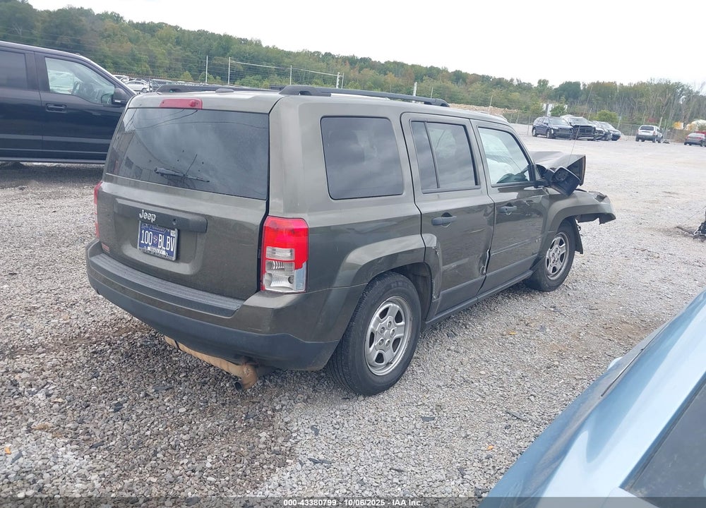 2016 JEEP PATRIOT VIN: 1C4NJPBA9GD589490