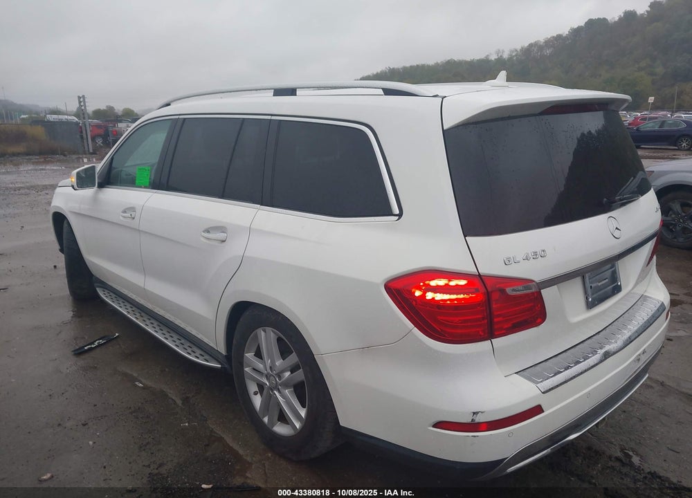 2015 MERCEDES-BENZ GL-CLASS VIN: 4JGDF6EE4FA464737