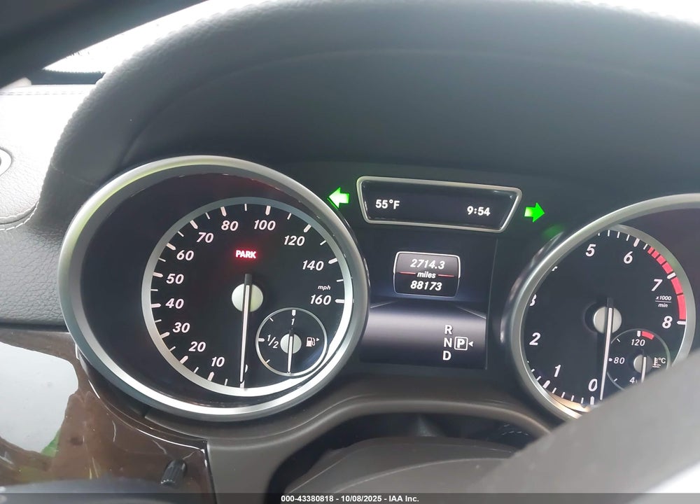 2015 MERCEDES-BENZ GL-CLASS VIN: 4JGDF6EE4FA464737