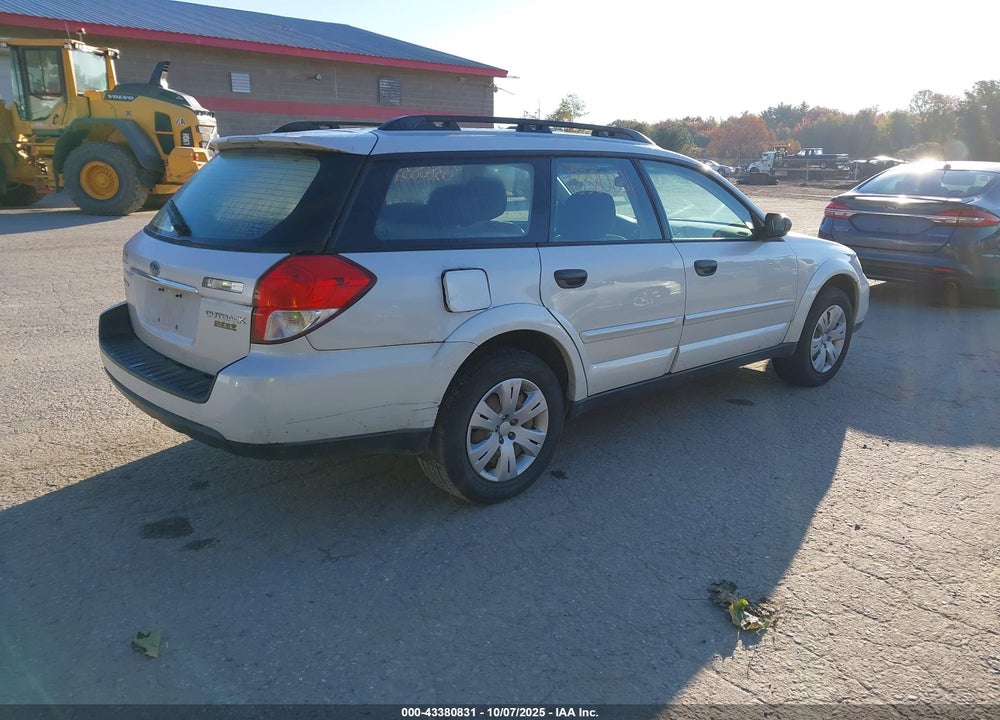 2009 SUBARU OUTBACK VIN: 4S4BP60CX96321860