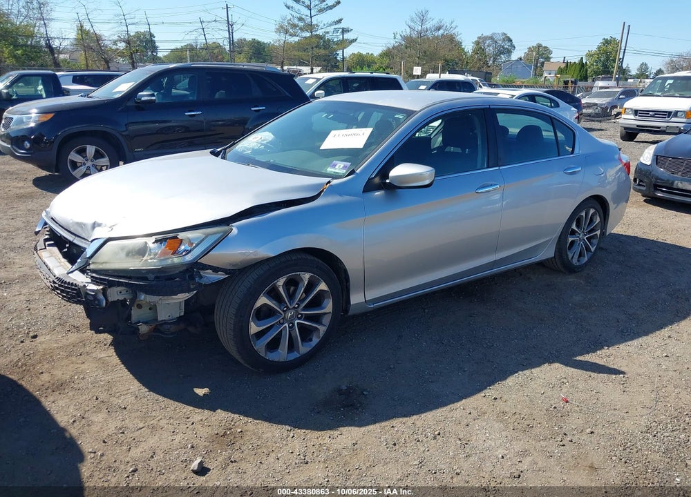 2013 HONDA ACCORD VIN: 1HGCR2F50DA006853