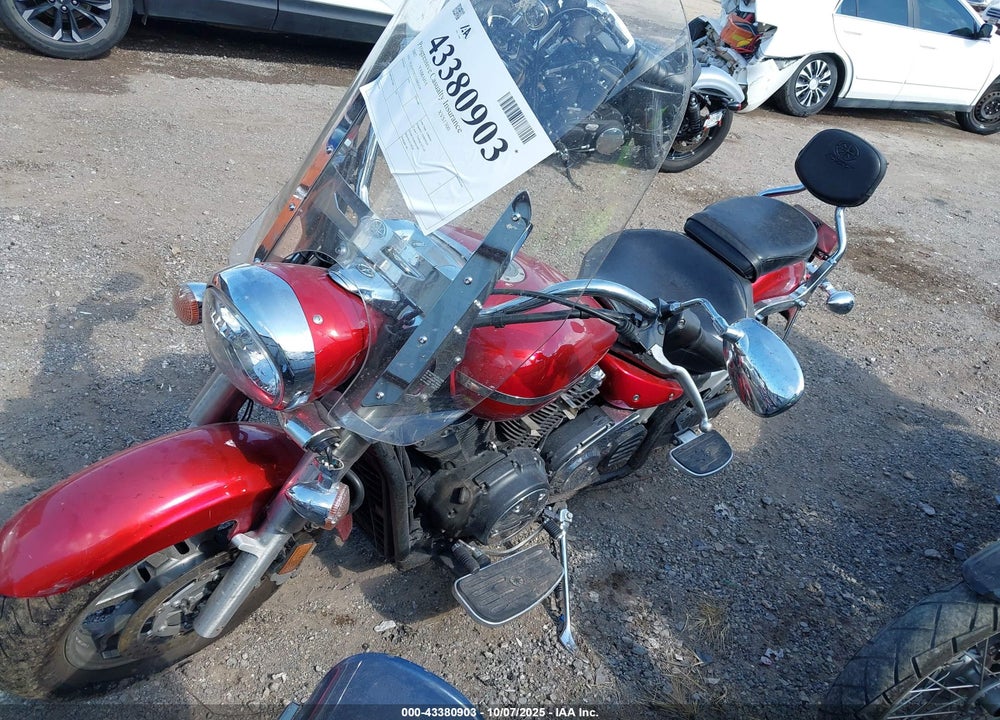 2007 YAMAHA XVS1300 CT VIN: JYAVP25E37A005436