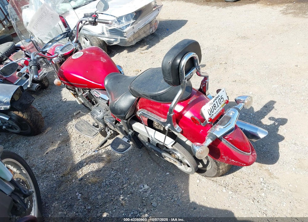 2007 YAMAHA XVS1300 CT VIN: JYAVP25E37A005436