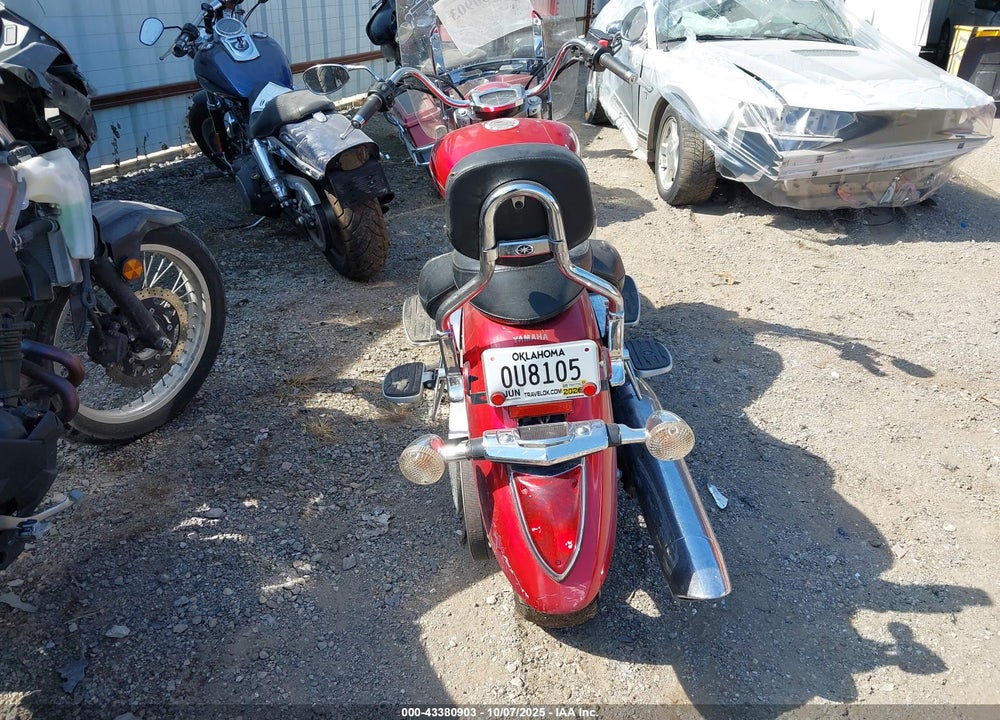 2007 YAMAHA XVS1300 CT VIN: JYAVP25E37A005436