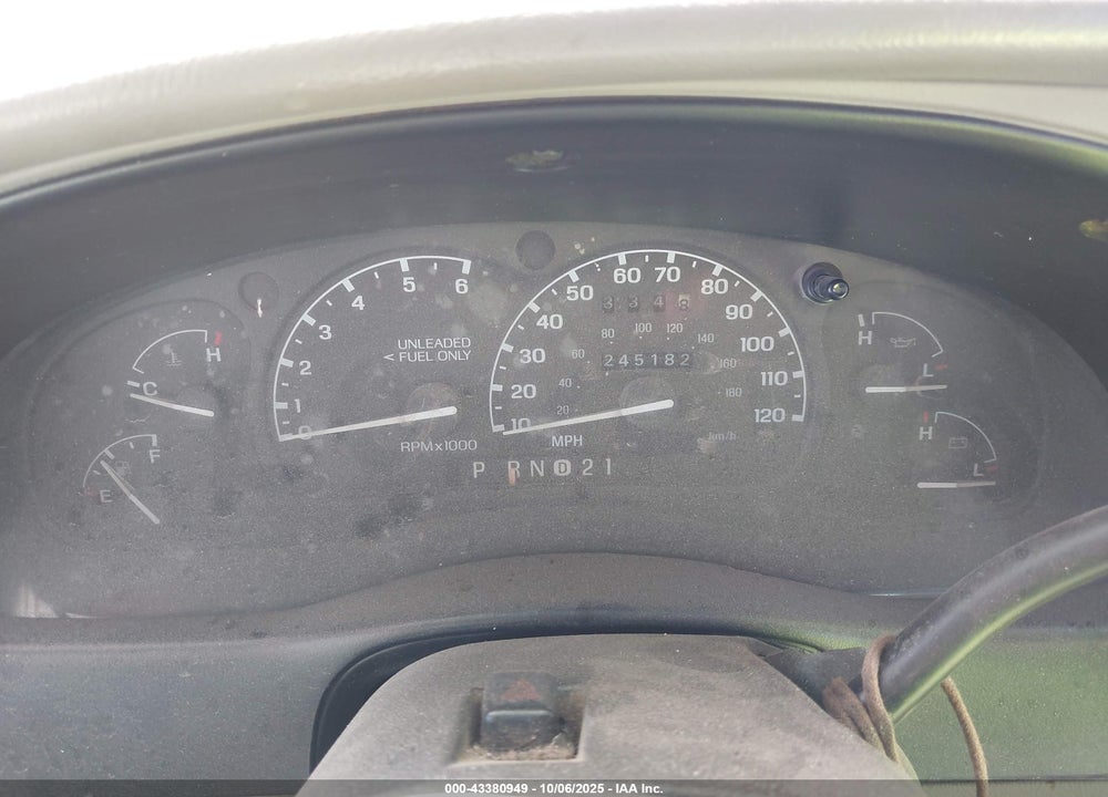 1997 MERCURY MOUNTAINEER VIN: 4M2DU55P6VUJ05029