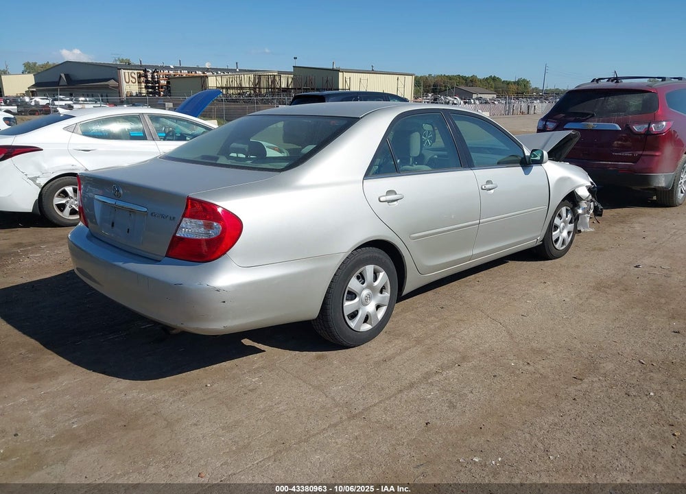 2004 TOYOTA CAMRY LE VIN: 4T1BE30K74U861439