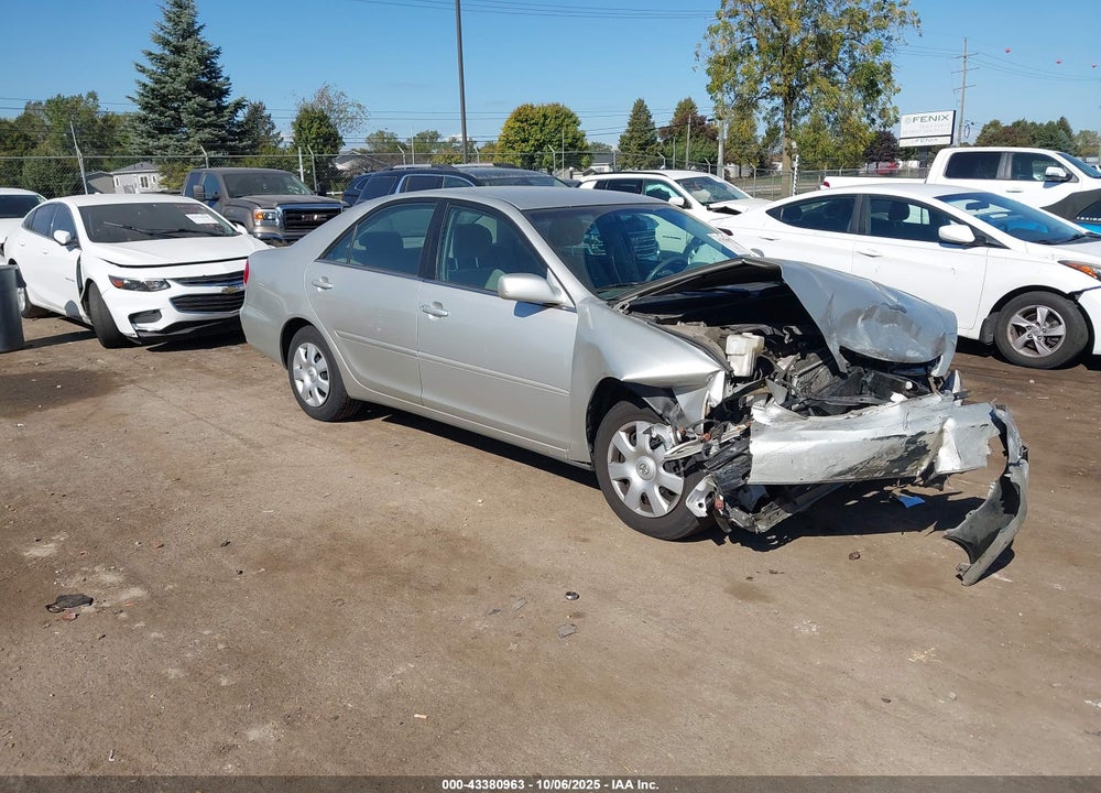 2004 TOYOTA CAMRY LE VIN: 4T1BE30K74U861439