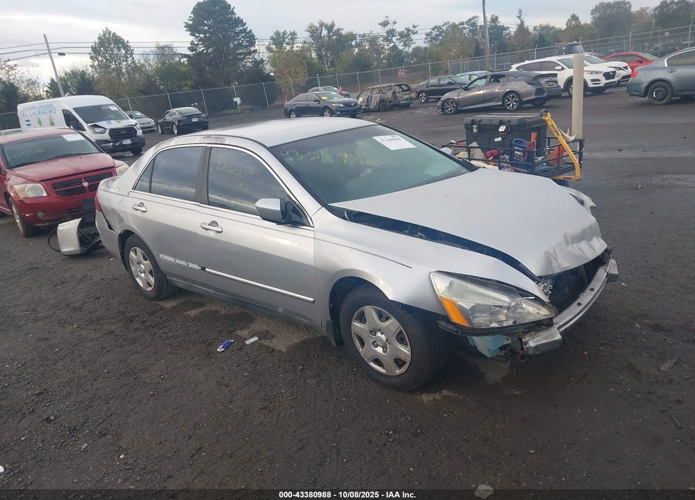 2007 HONDA ACCORD 2.4 LX VIN: 3HGCM56467G710049