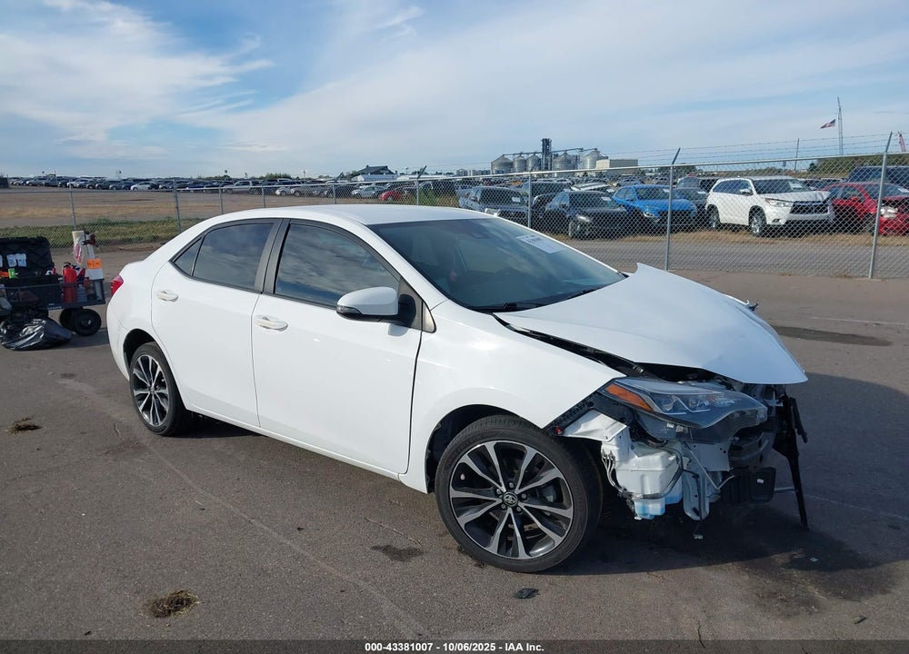 2019 TOYOTA COROLLA SE VIN: 2T1BURHE3KC241559