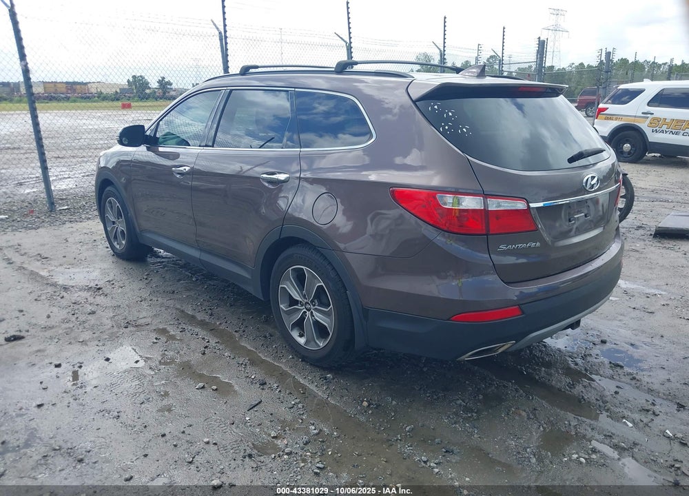 2013 HYUNDAI SANTA FE GLS VIN: KM8SN4HF2DU026698