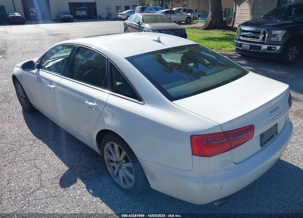2014 AUDI A6 VIN: WAUGFAFC9EN050102