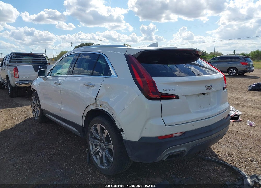 2019 CADILLAC XT4 PREMIUM LUXURY VIN: 1GYFZCR40KF103694