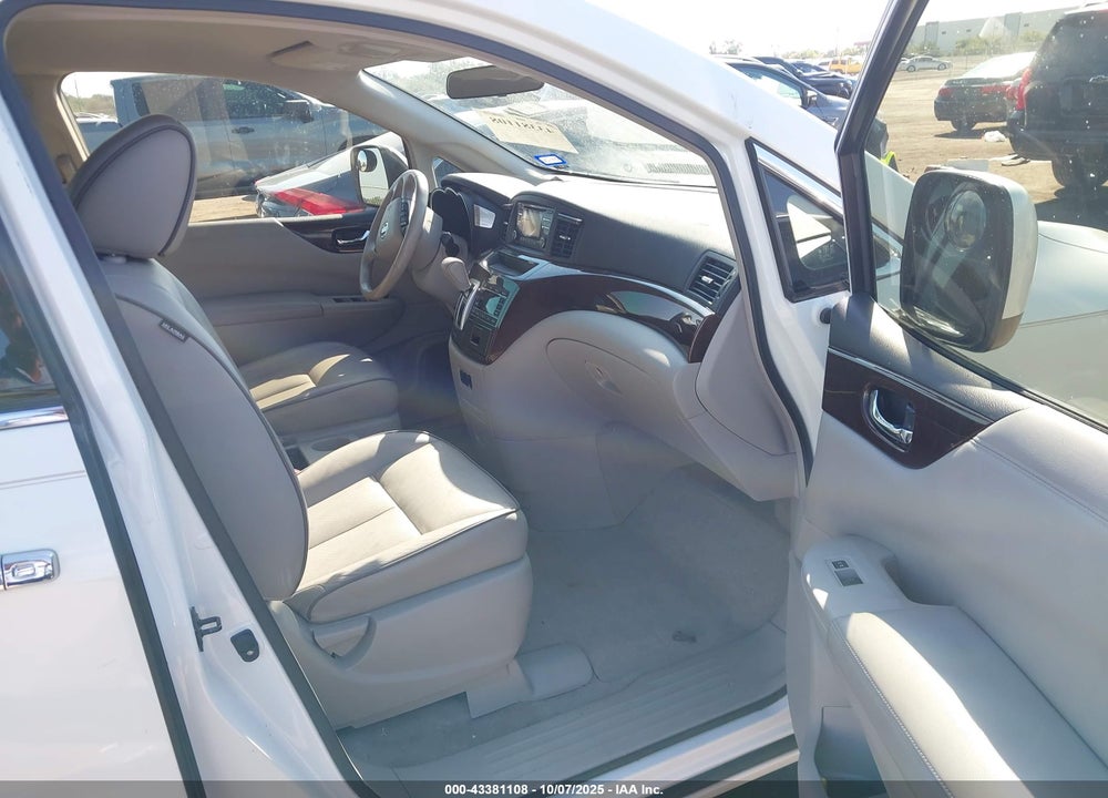 2013 NISSAN QUEST SV VIN: JN8AE2KPXD9070543