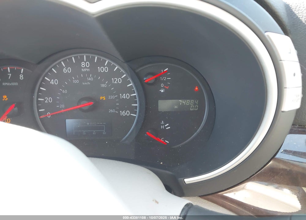 2013 NISSAN QUEST SV VIN: JN8AE2KPXD9070543