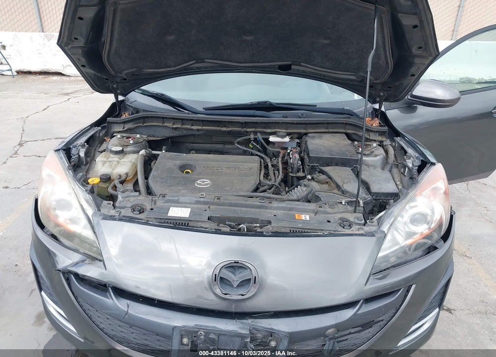 2011 MAZDA 3 VIN: JM1BL1K68B1413336