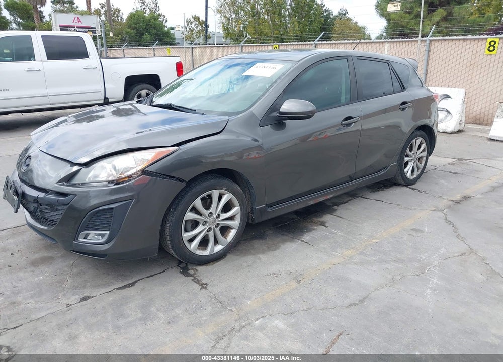 2011 MAZDA 3 VIN: JM1BL1K68B1413336