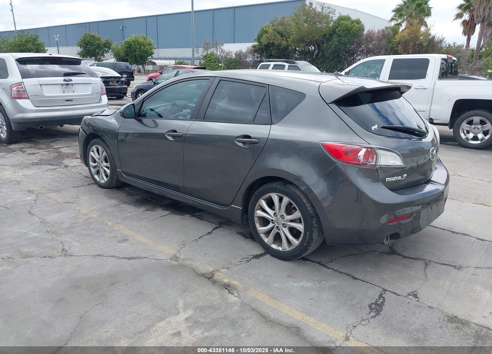 2011 MAZDA 3 VIN: JM1BL1K68B1413336