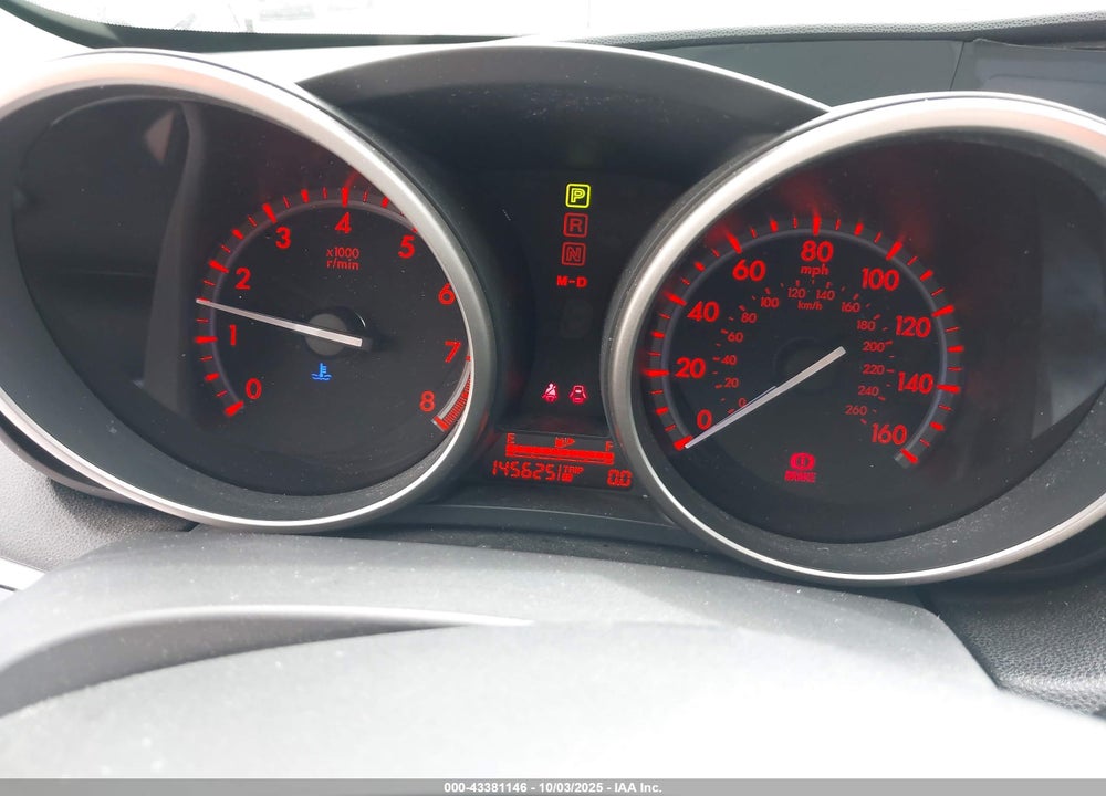 2011 MAZDA 3 VIN: JM1BL1K68B1413336