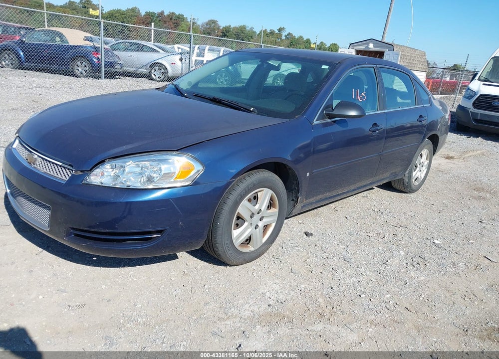 2007 CHEVROLET IMPALA LS VIN: 2G1WB58N179245478