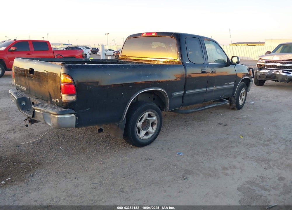 2002 TOYOTA TUNDRA SR5 V8 VIN: 5TBRT34142S264348