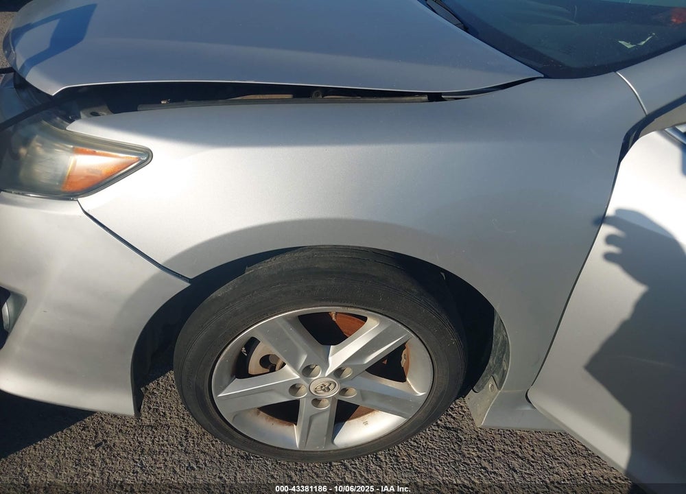 2012 TOYOTA CAMRY VIN: 4T1BF1FK2CU039722