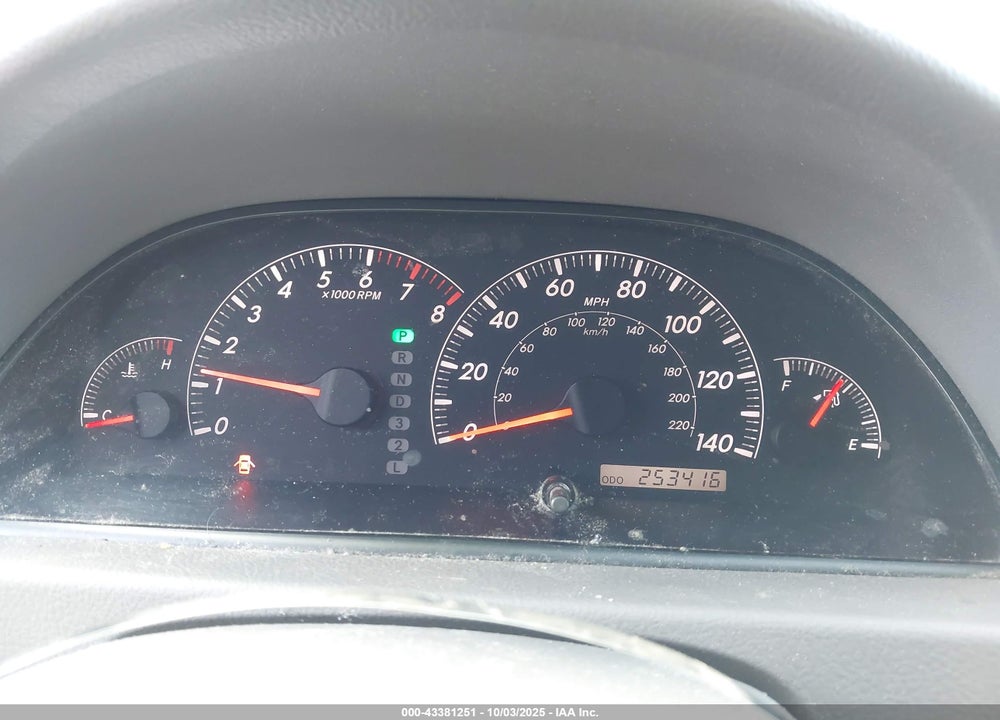 2006 TOYOTA CAMRY VIN: JTDBE32K563055299