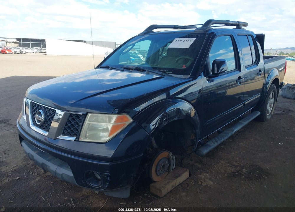 2007 NISSAN FRONTIER LE VIN: 1N6AD07U77C417946