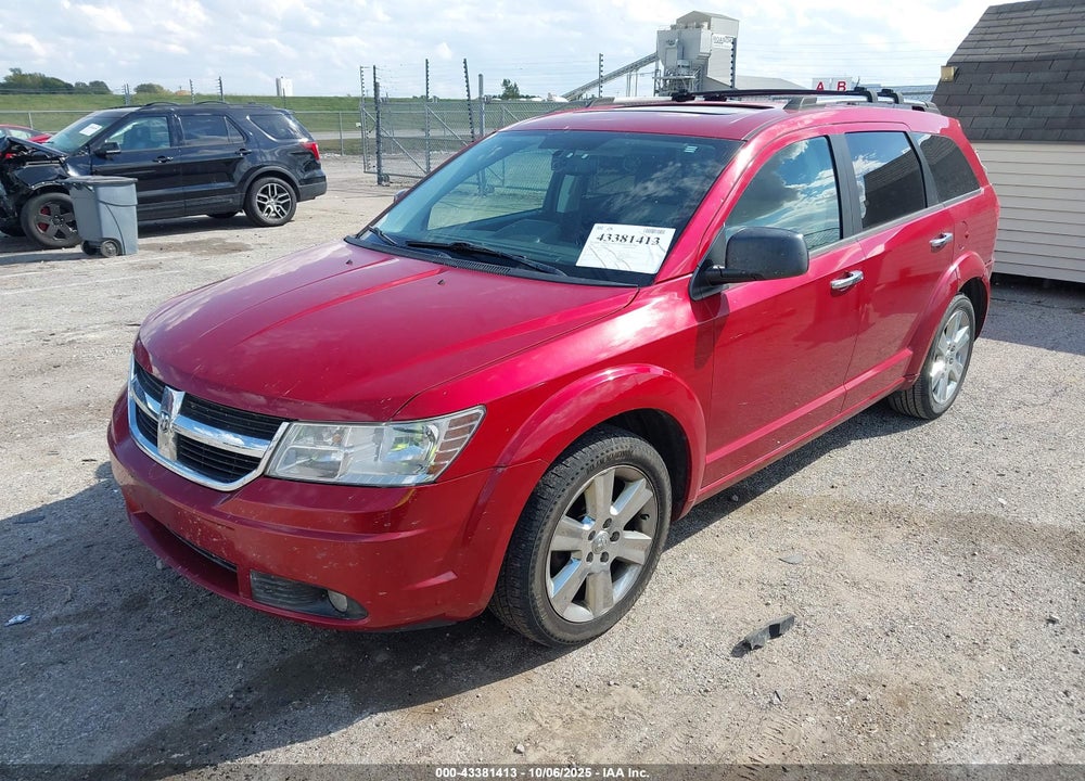 2009 DODGE JOURNEY VIN: 3D4GG67V29T587495
