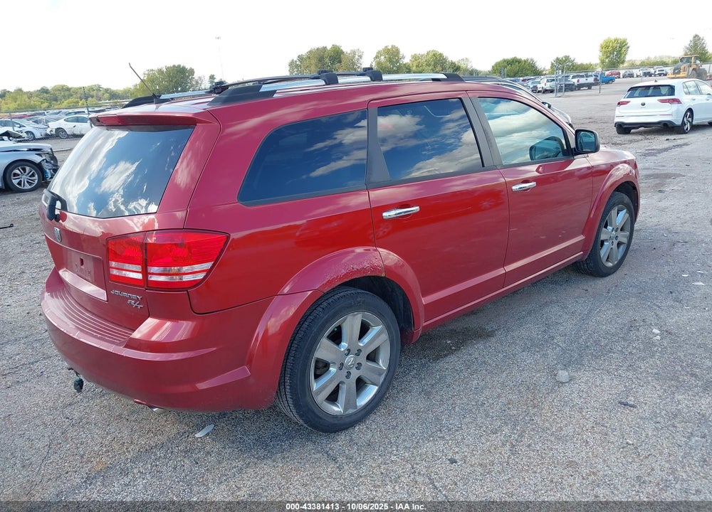 2009 DODGE JOURNEY VIN: 3D4GG67V29T587495