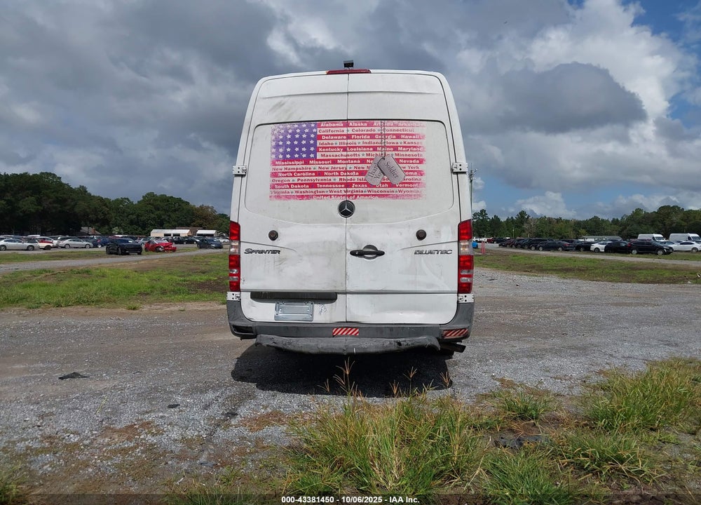 2011 MERCEDES-BENZ SPRINTER 2500 HIGH ROOF VIN: WD3PE8CC2B5599701