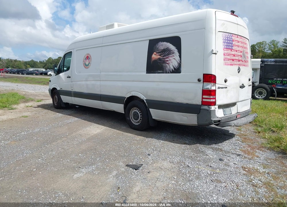 2011 MERCEDES-BENZ SPRINTER 2500 HIGH ROOF VIN: WD3PE8CC2B5599701