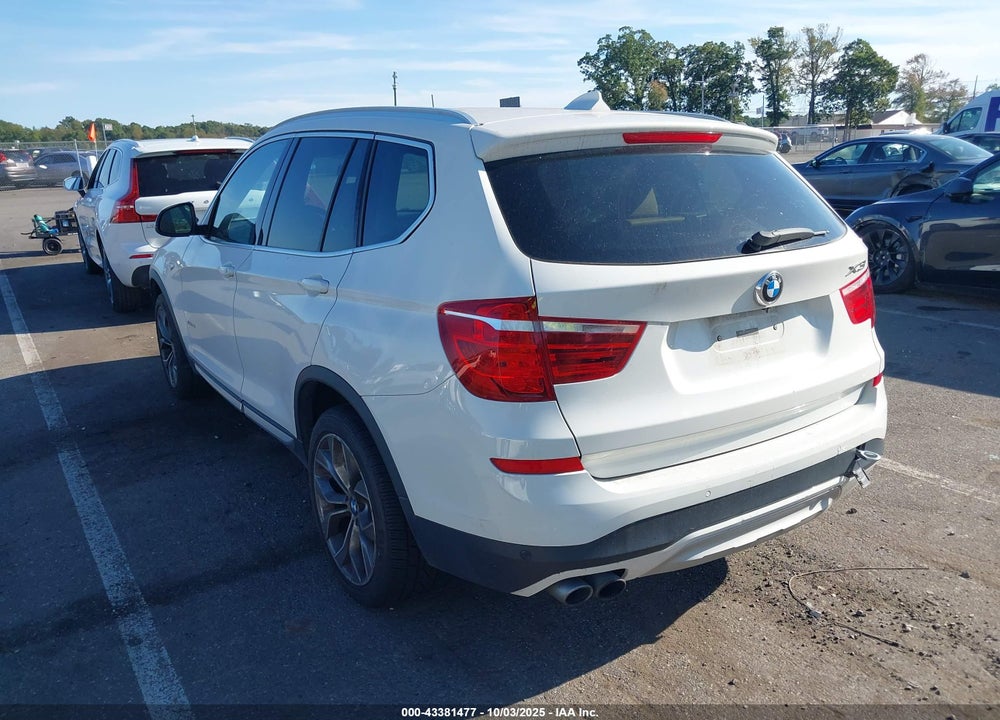 2015 BMW X3 VIN: 5UXWX7C52F0K31611