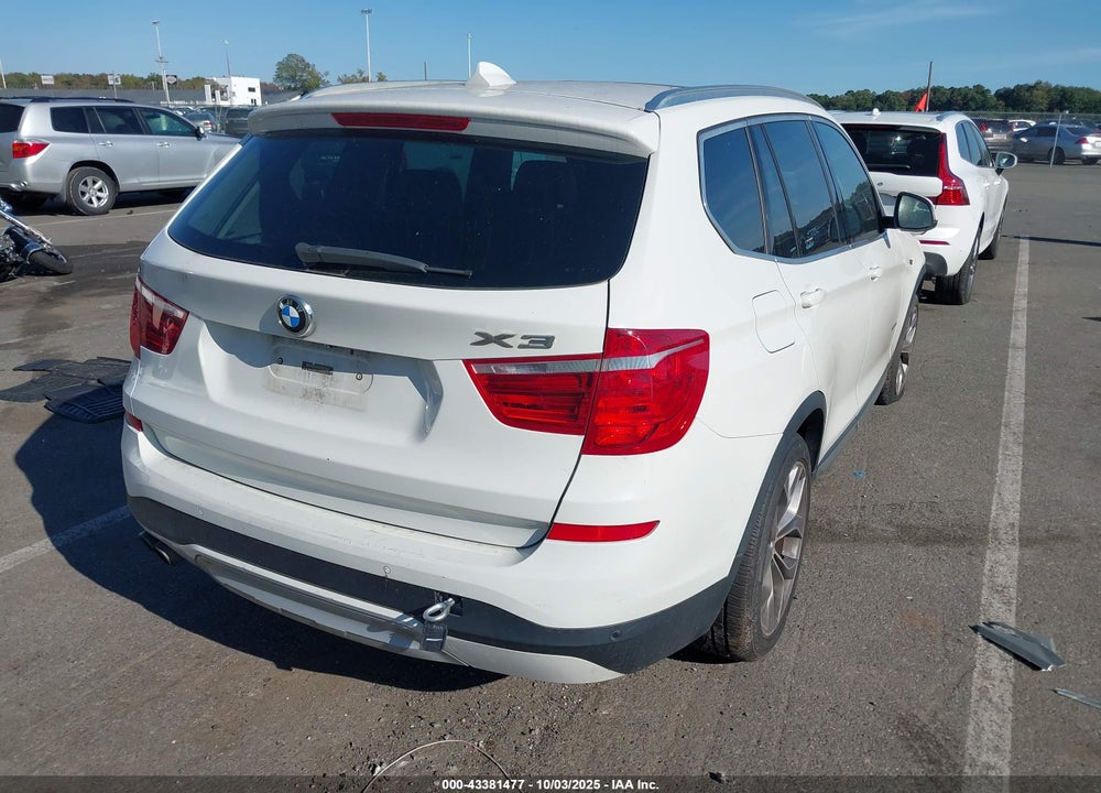 2015 BMW X3 VIN: 5UXWX7C52F0K31611