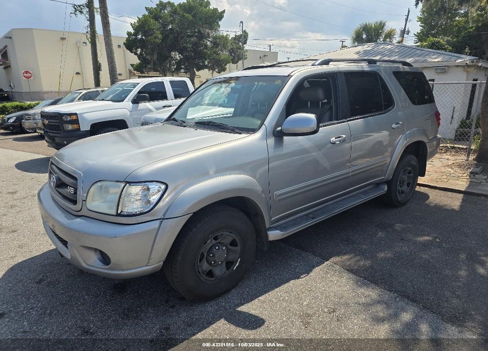 2001 TOYOTA SEQUOIA SR5 V8 VIN: 5TDBT44A51S021175