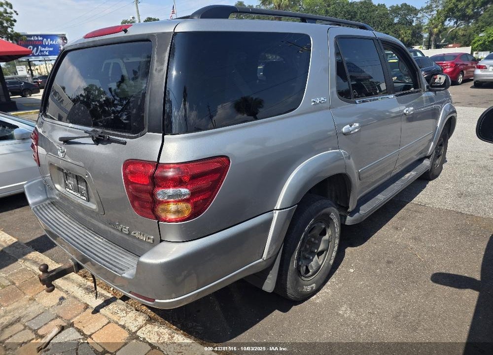 2001 TOYOTA SEQUOIA SR5 V8 VIN: 5TDBT44A51S021175