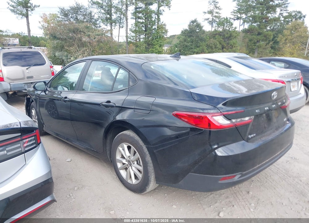 2025 TOYOTA CAMRY VIN: 4T1DAACK1SU136064