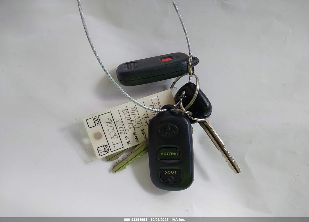 2003 TOYOTA COROLLA LE VIN: JTDBR32E030024022