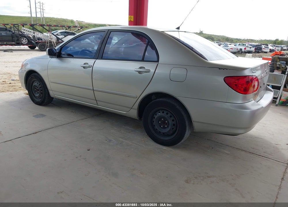 2003 TOYOTA COROLLA LE VIN: JTDBR32E030024022